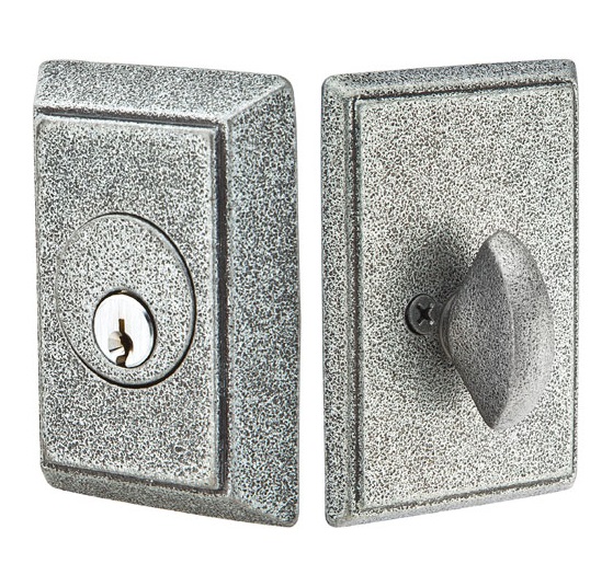 Emtek Wrought Steel Style #3 Single Cylinder Deadbolt