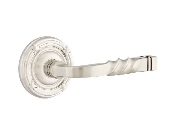 Emtek Santa Fe Lever with Ribbon & Reed Rosette