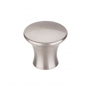 Top Knobs TK591BSN Oculus Medium Round Cabinet Knob 1 1/8 Inch Brushed Satin Nickel