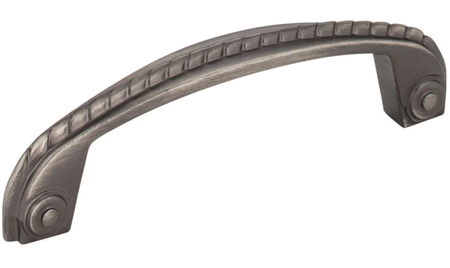 Hardware Resources 96 mm CC Brushed Pewter Rope Rhodes Cabinet Pull