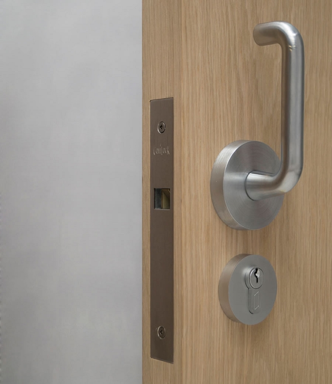 Cavilock ADA Lever Mortise Pocket Door Handle