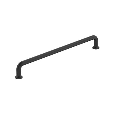 Amerock Factor 10-1/16 Inch cc Cabinet Pull Matte Black