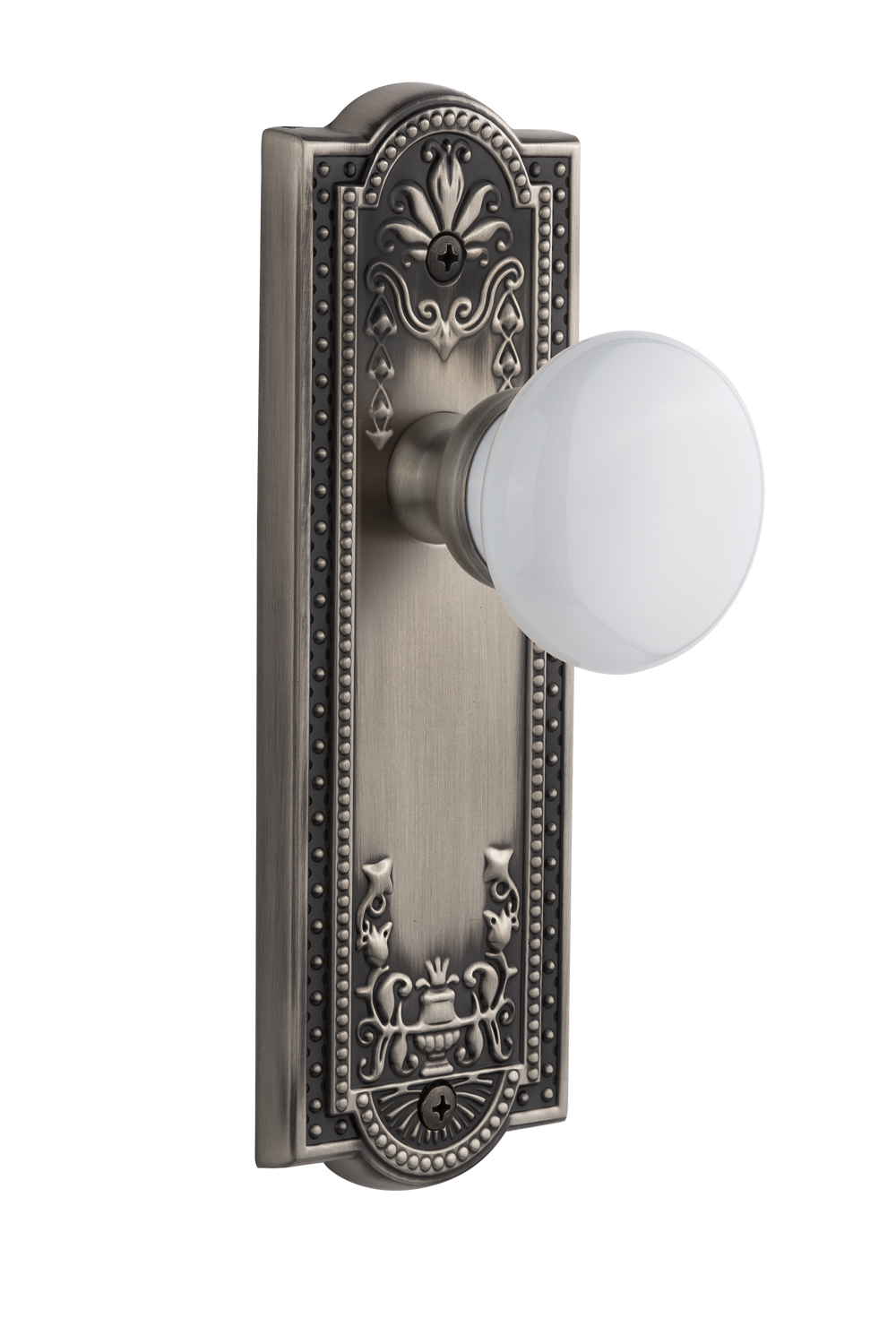 Grandeur Parthenon Plate with Hyde Park Knob