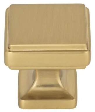 Atlas Homewares Kate Knob 1 1/4 Inch Warm Brass