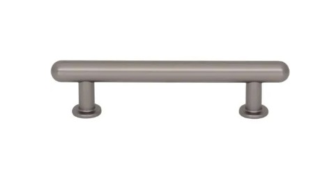 Top Knobs TK3331AG Lambert 3 3/4 Inch Pull Ash Gray