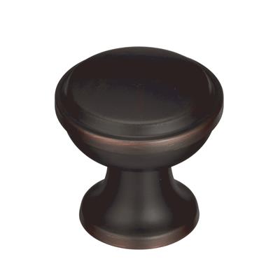 Amerock Westerly 1-3/16 Inch Cabinet Knob Oil-Rubbed Bronze