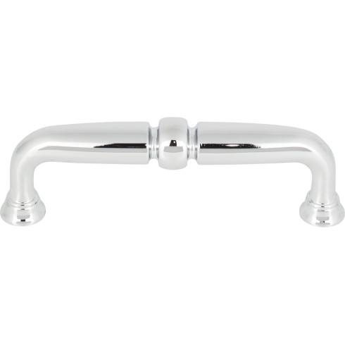 Top Knobs TK1021PC Henderson Pull 3 3/4 Inch CC Polished Chrome