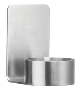 Beslagsboden Self-Adhesive Tea Light Candle Holder - Brushed Stainless Steel