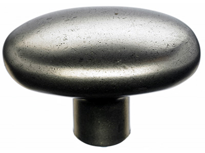 Top Knobs M1540 Aspen Large Potato Knob Silicone Bronze Light