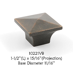 Residential Essentials 10221 Cabinet Knob in Venetian Bronze