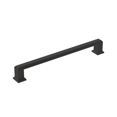 Amerock Appoint 7 9/16 Inch C to C Cabinet Pull Matte Black