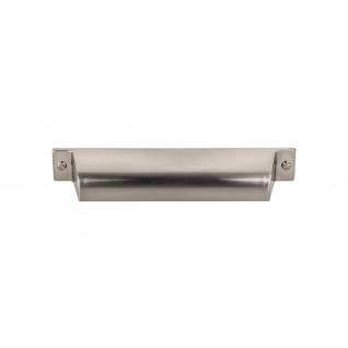 Top Knobs TK774BSN Channing 5 inch CC Cup Pull Brushed Satin Nickel