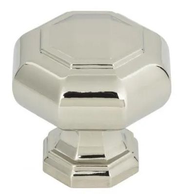 Atlas Homewares Elizabeth Knob 1 1/4 Inch Polished Nickel