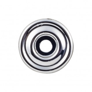 Top Knobs TK890PC Brixton 1 3/8 inch Backplate Polished Chrome