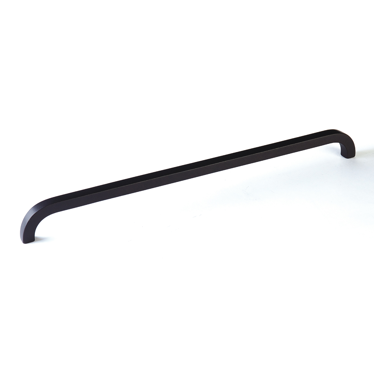 Turno, Appliance Pull, 18 Inch cc, Black Bronze-Unlacquered Living Finish
