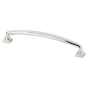 Berenson Tailored Traditional Pull 160MM C/C Polished Nickel