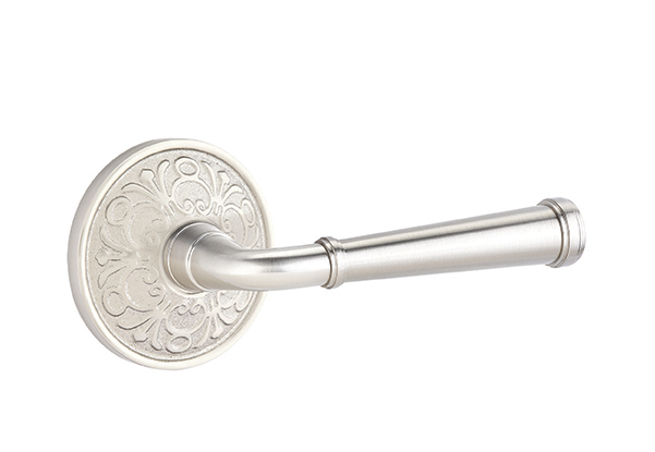 Emtek Merrimack Lever with Lancaster Rosette