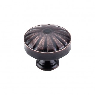 Top Knobs M1608 Hudson Knob 1 1/4 Inch Tuscan Bronze