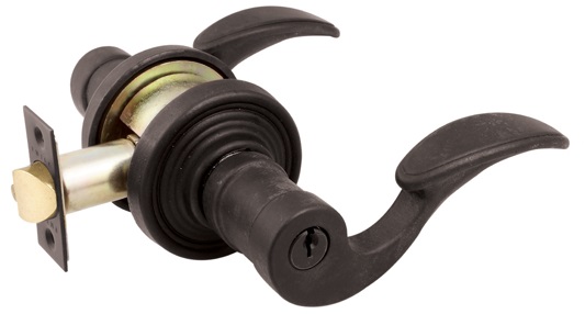 Emtek Lost Wax Siena Keyed Door Lever
