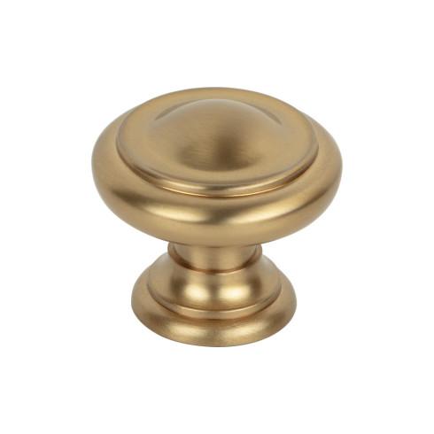 Top Knobs M1565 Nouveau III 1 1/8 Inch Dome Knob Honey Bronze
