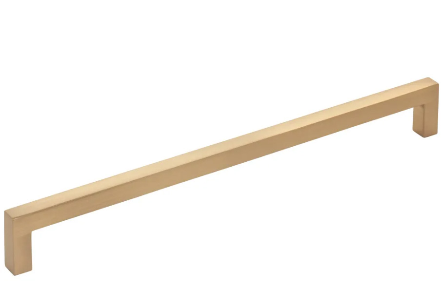 Hardware Resources 224 mm CC Satin Bronze Square Stanton Cabinet Bar Pull