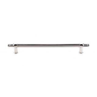 Top Knobs TK199PN Luxor Pull 12 Inch CC Polished Nickel