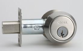 Omnia Stainless Steel Double Cylinder Deadbolt Style D9002