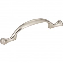 Hardware Resources Merryville 3 inch CC Cabinet Pull in Satin Nickel
