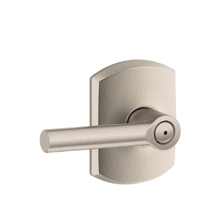 Schlage Broadway Lever with Greenwich Rosette
