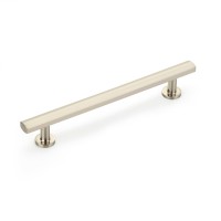Schaub Heathrow 6 inch CC Cabinet Pull in Brushed Nickel