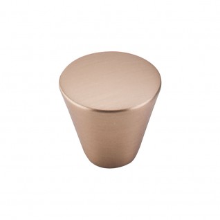 Top Knobs M1677 Cone Knob 1 1/16 Inch Brushed Bronze