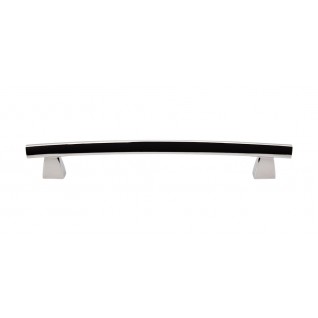 Top Knobs TK7PN Sanctuary I Arched Appliance Pull 12 CC Inch Polished Nickel