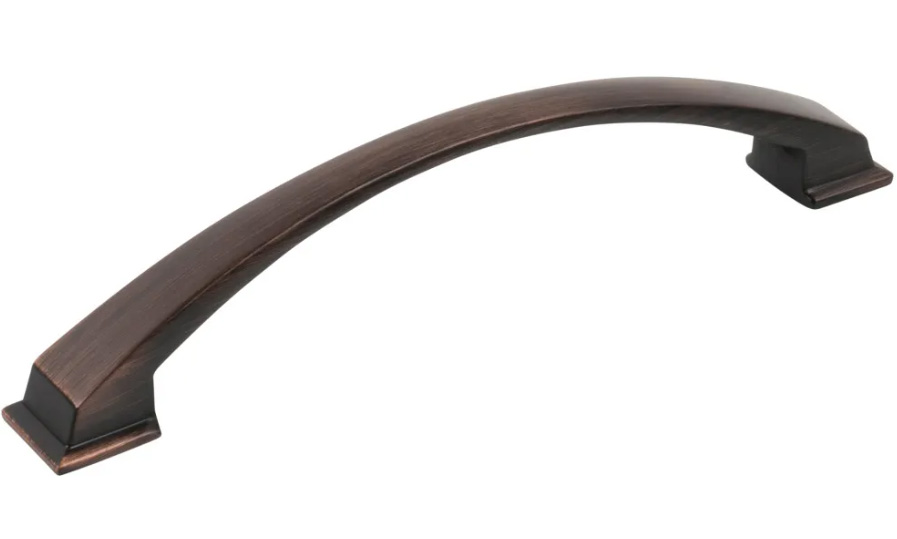 Hardware Resources 160 mm CC Brushed Oil Rubbed Bronze Arched Roman Cabinet Pull