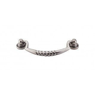 Top Knobs M214 Tuscany Salisbury 3 3/4 Inch CC Pull Antique Pewter