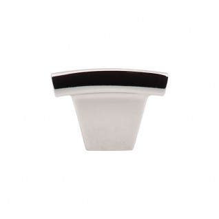 Top Knobs TK1PN Sanctuary I Arched Knob 1 1/2 Inch Polished Nickel