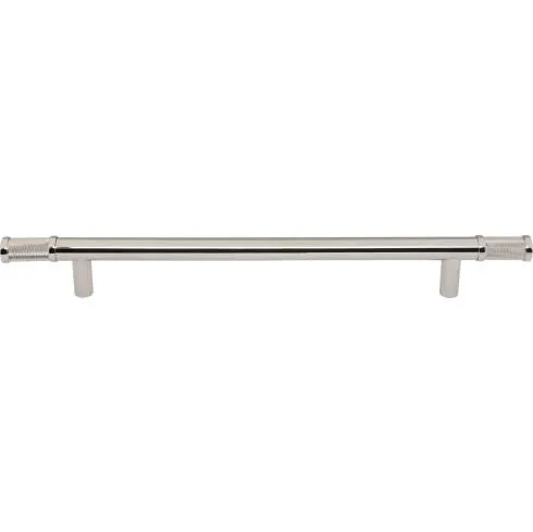 Top Knobs TK3238PN Burnham Appliance Pull 12 Inch CC Polished Nickel