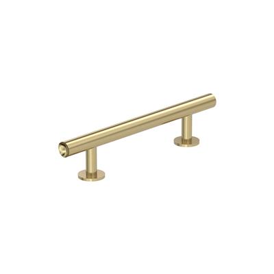 Amerock Radius 3-3/4 Inch cc Cabinet Pull Golden Champagne