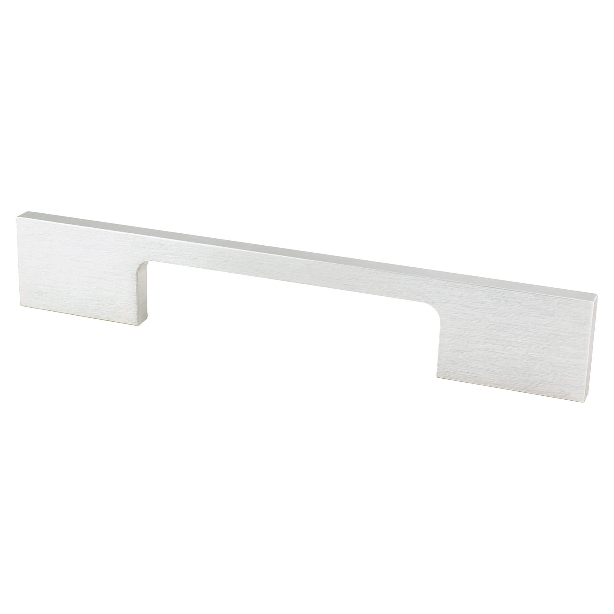 Berenson Contemporary Advantage Two 96mm CC Brushed Nickel Look Rectangle Pull