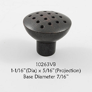 Residential Essentials 10263 Cabinet Knob in Venetian Bronze