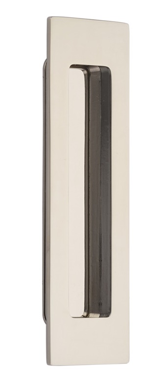 Emtek 6 Inch Modern Rectangular Flush Pull