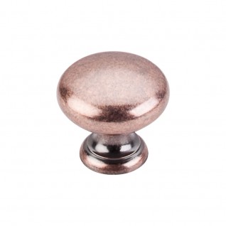 Top Knobs M289 1 1/4 Inch Mushroom Cabinet Knob Antique Copper