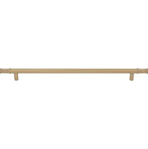 Top Knobs TK3239HB Burnham Appliance Pull 18 Inch CC Honey Bronze