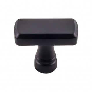 Top Knobs TK850BLK Kingsbridge 1 3/8 inch Cabinet Knob Black