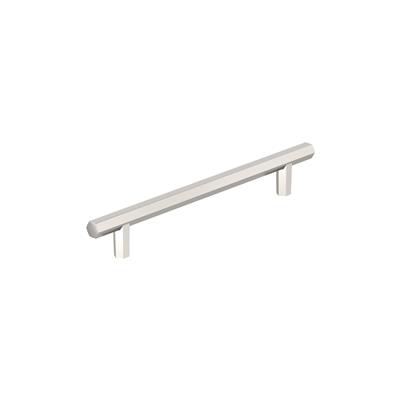 Amerock Caliber 6-5/16 Inch cc Cabinet Pull Polished Nickel