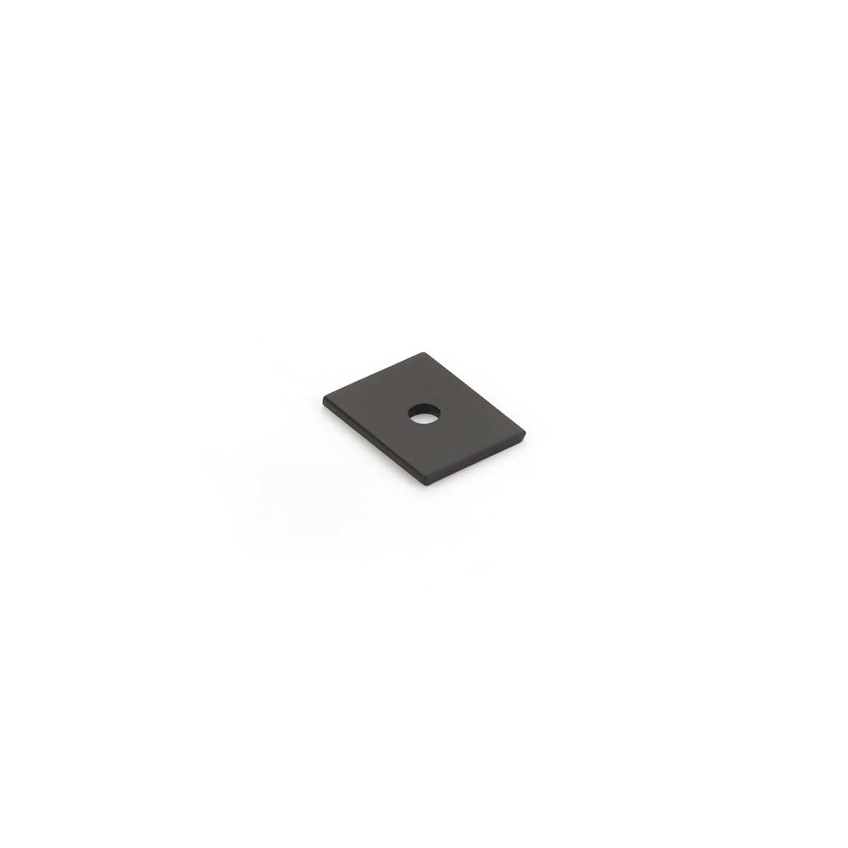 Schaub Pub House, 1Inch x 3/4 Inch, Matte Black, Backplate