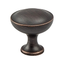 Berenson Echo Knob 1-3/16 Inch Dia Verona Bronze