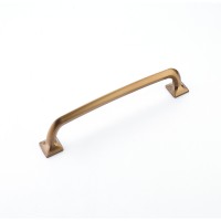Schaub Northport Rounded 8 inch CC Cabinet Pull in Brushed Bronze