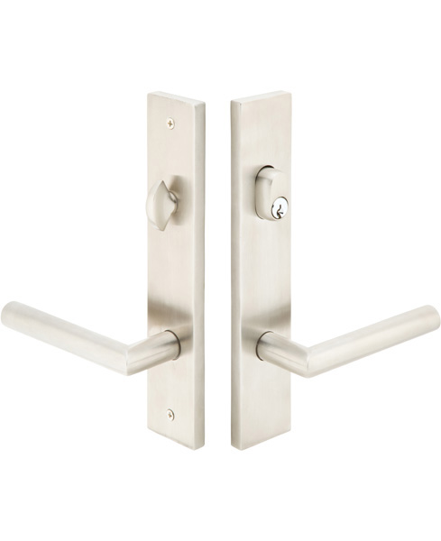 Emtek Configuration 4 Modern 2x10 Inch Multi Point Lock Trim Only