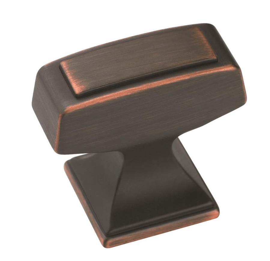 Amerock 1 1/4 Inch Mulholland Cabinet Knob Oil Rubbed Bronze