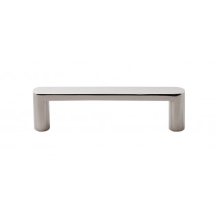 Top Knobs SS66 Stainless Steel Collection Thick Rounded Pull 5 1/16 Inch CC Polished Stainless Steel